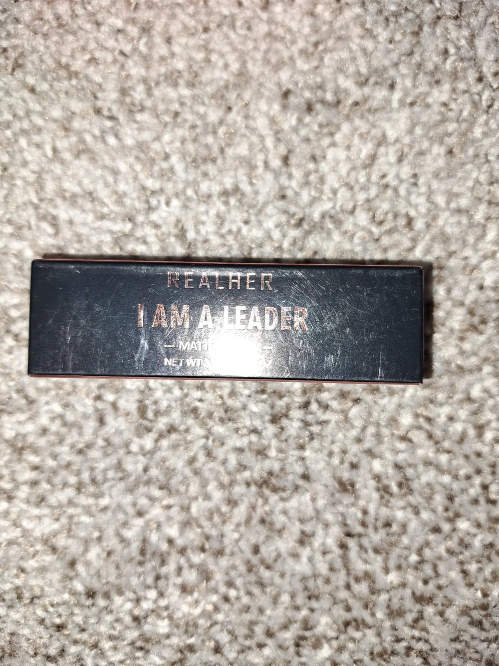REALHER I Am A Leader Matte Lipstick - Red Color, new